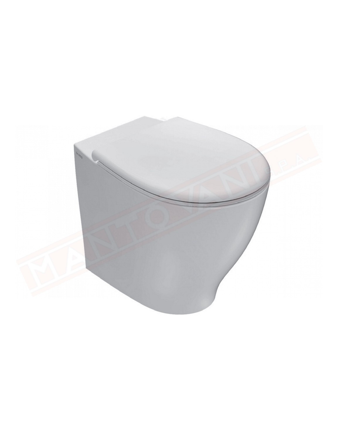 Globo vaso terra Bowl+ cm 55x38 bianco Sanitari bagno Ceramica Globo con smalto Bataform e Ceraslide