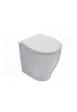 Globo vaso terra Bowl+ cm 50x38 bianco Sanitari bagno Ceramica Globo con smalto Bataform e Ceraslide