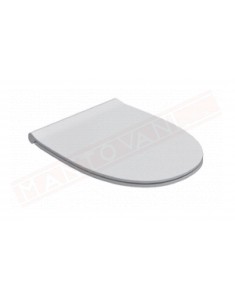 Ceramica Globo 4all - copriwater duroplast chiusurasoft close bianco 54x36 per mds02 03 md001-2-5-4-3 mdb01-02