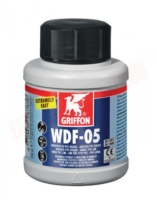 Griffon WDF-05 colla per pvc rigido e flessibile