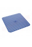 Gedy G.Geo tappeto antiscivolo per doccia in gomma blu misure art 53x53x0,6