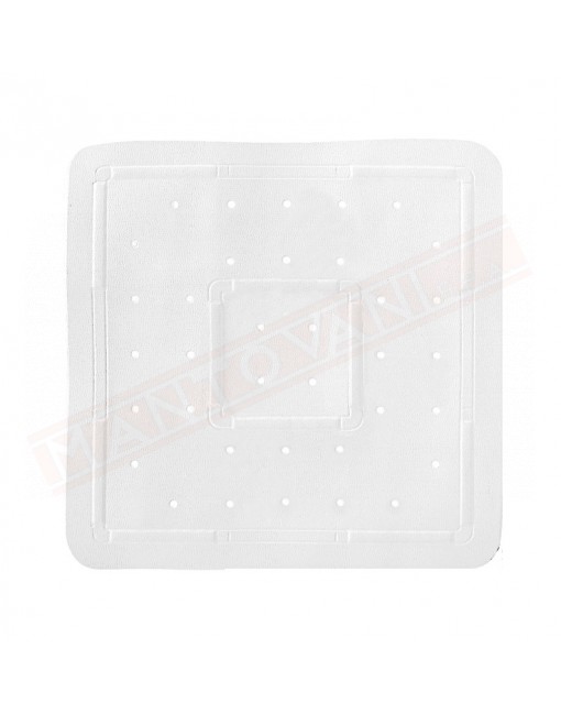 Gedy tappeto antiscivolo per doccia bianco in pvc espanso misure art 55x550,8