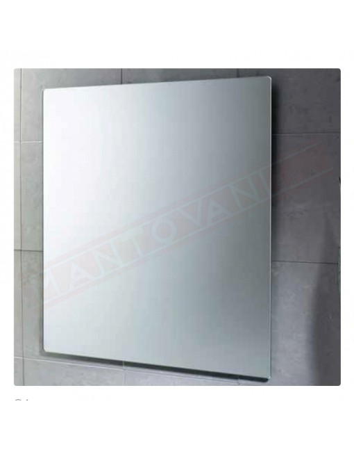 Gedy specchio bagno filo lucido 60x70 reversibile misure art 60x2x70