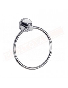 Gedy G. Project portasalviette ad anello in acciaio inox aisi 304 misure art 16x6x18