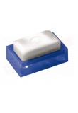 Gedy G. Rainbow portasapone in resina color blu misure art 11x7x3 scatola acetato