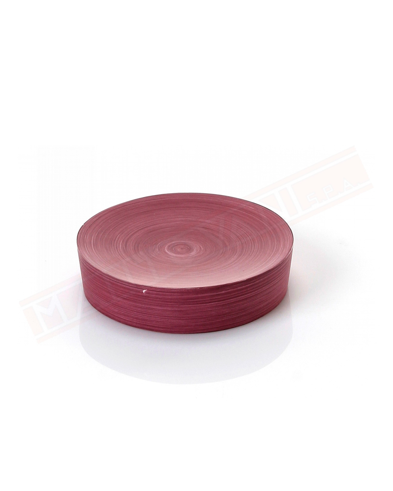 Gedy G. Sole portasapone in resina color viola misure diametro art 7,2x12,2