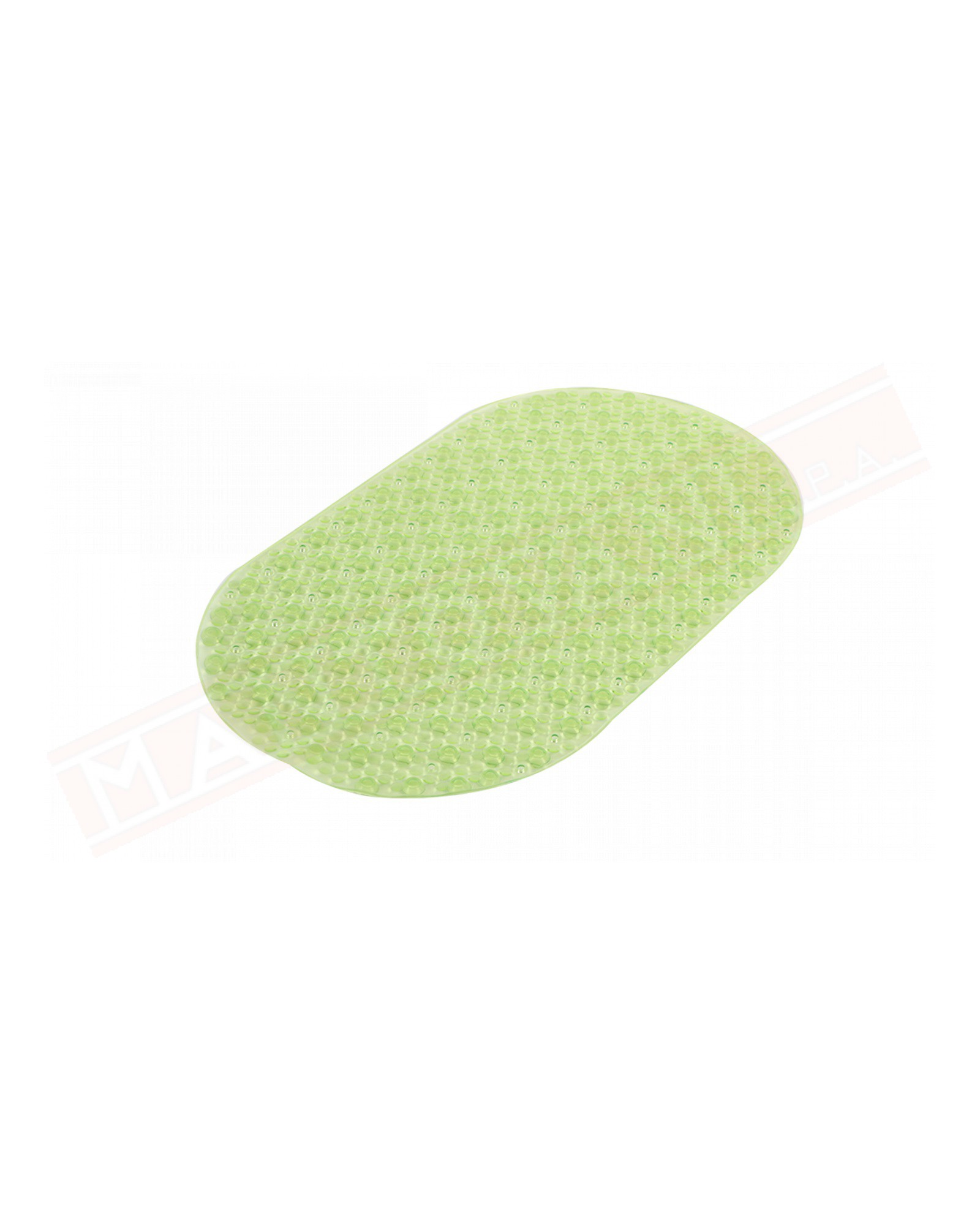 Gedy G.Solid tappeto antiscivolo per vasca in pvc trasparente verde misure art 69x38,5x0,7