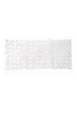 Gedy G.River tappeto antiscivolo per vasca in pvc trasparente misure art 70x35x0,7