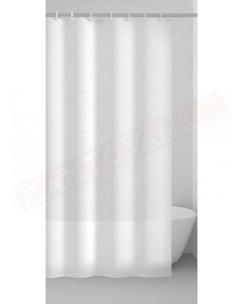 Gedy G.Zucchero tenda doccia in peva color bianco cm 240 altezza 200 spessore 0,143