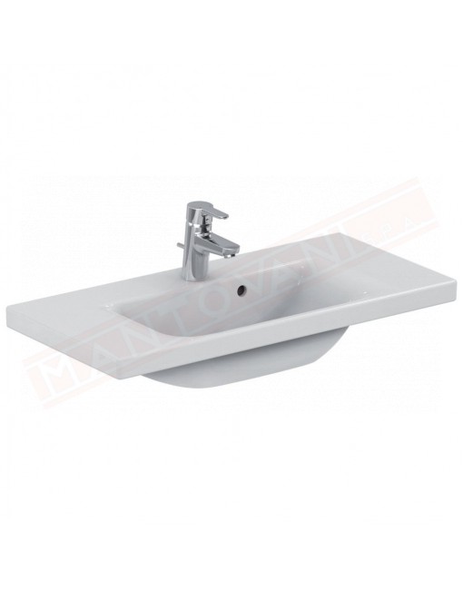 Ideal Standard Connect Space lavabo da parete abbinabile con semicolonna, colonna, mobile o sifone d'arredo 800x380