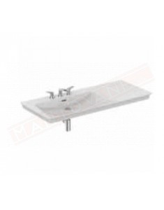 Ideal standard La Dolce vita lavabo 3 foro rubinetto con vasca sinistra 1260x535