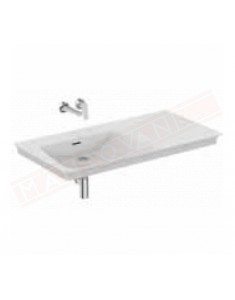 Ideal standard La Dolce vita lavabo senza fori rubinetto con vasca sinistra 1060x535