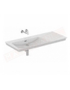 Ideal standard La Dolce vita lavabo senza foro rubinetto con vasca sinistra 1260x535