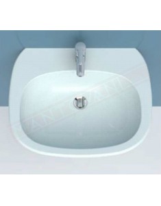 Ideal standard tesi lavabo bagno mm 650 bianco seta opaco