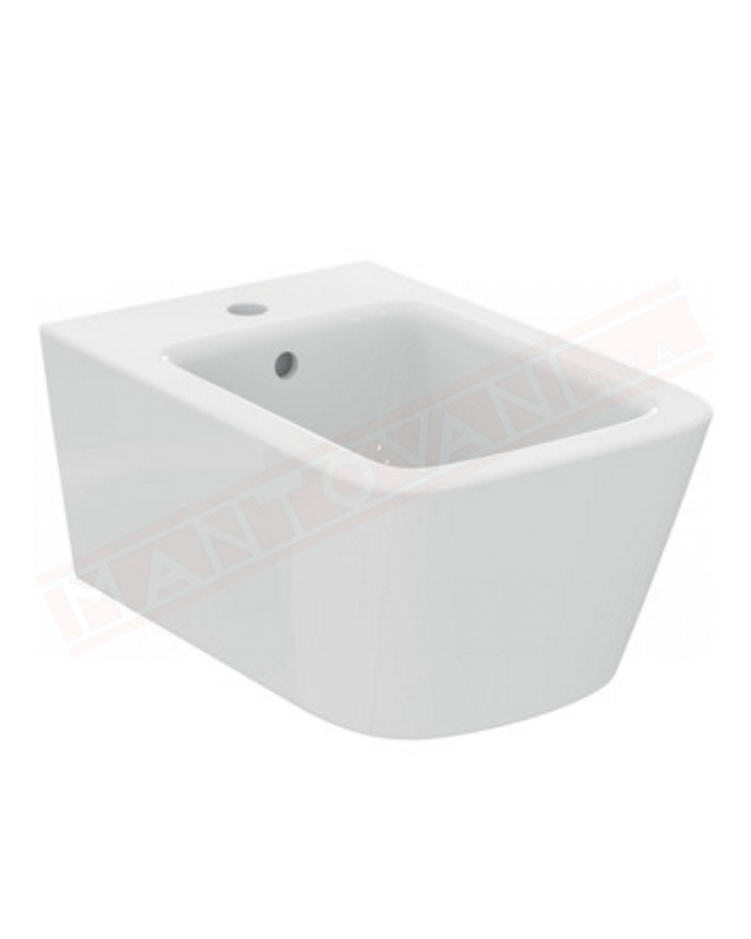 Blend Cube bidet sospeso Ideal Standard bianco lucido 54x36