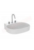 Ideal Standard lavabo a parete L cm 50 P cm 48 con tre fori rubinetteria senza foro troppopieno non rettificato