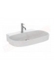 Ideal Standard LInda-x bianco opaco lavabo a parete L cm 75 P cm 50 con foro rubinetteria senza foro troppopieno non rettificato