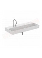 Ideal Standard Solos lavabo 2 fori 121.5x51.5x12 da appoggio su piano o da parete attenzione adatto solo per rubinetteria Solos