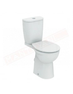ideal standard Quarzo eurovit wc per cassetta appoggiata scarico a parete senza cassetta e senza sedile