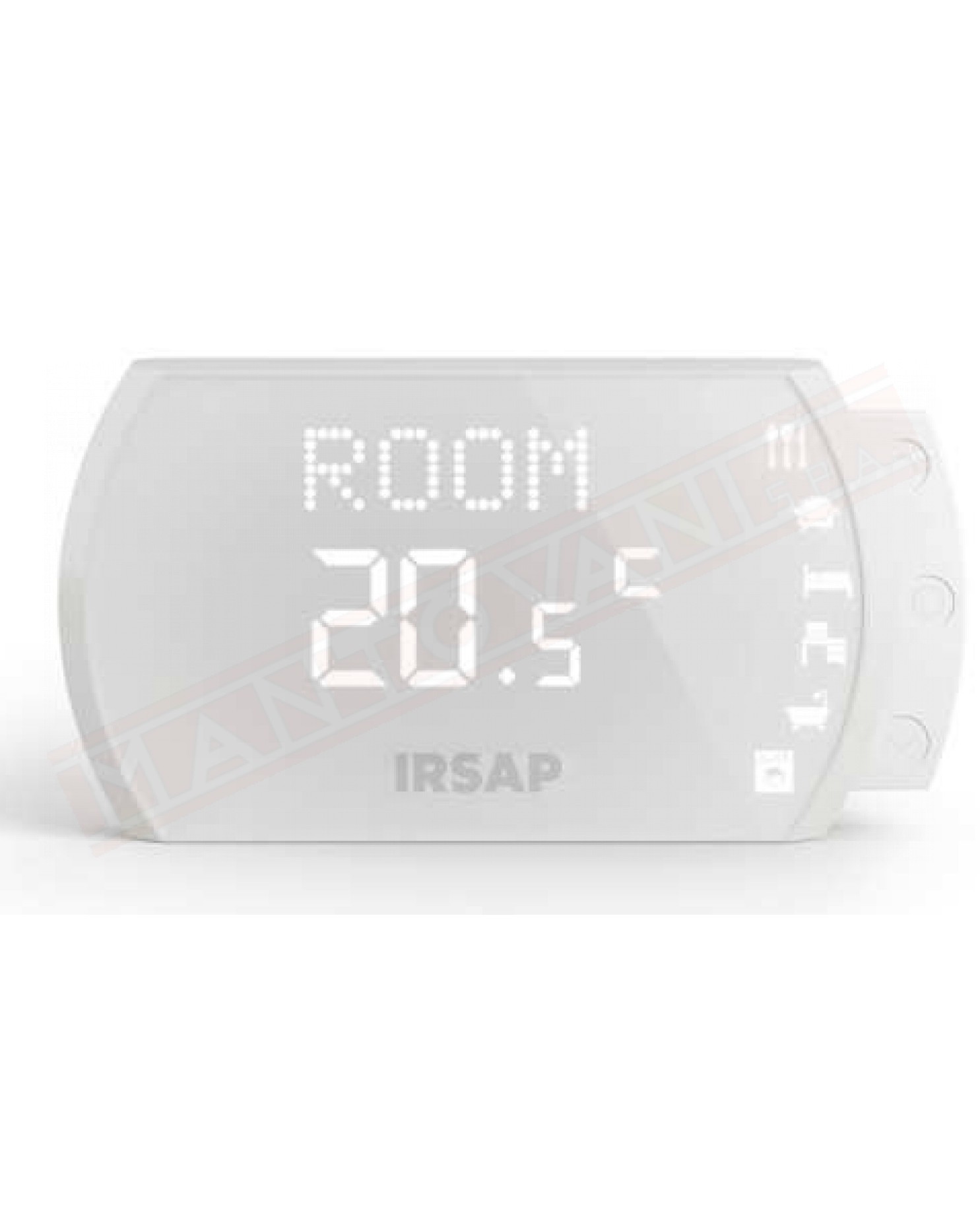 Irsap Now termostato digitale con sensore temperatura umidità e qualità dell aria integrati