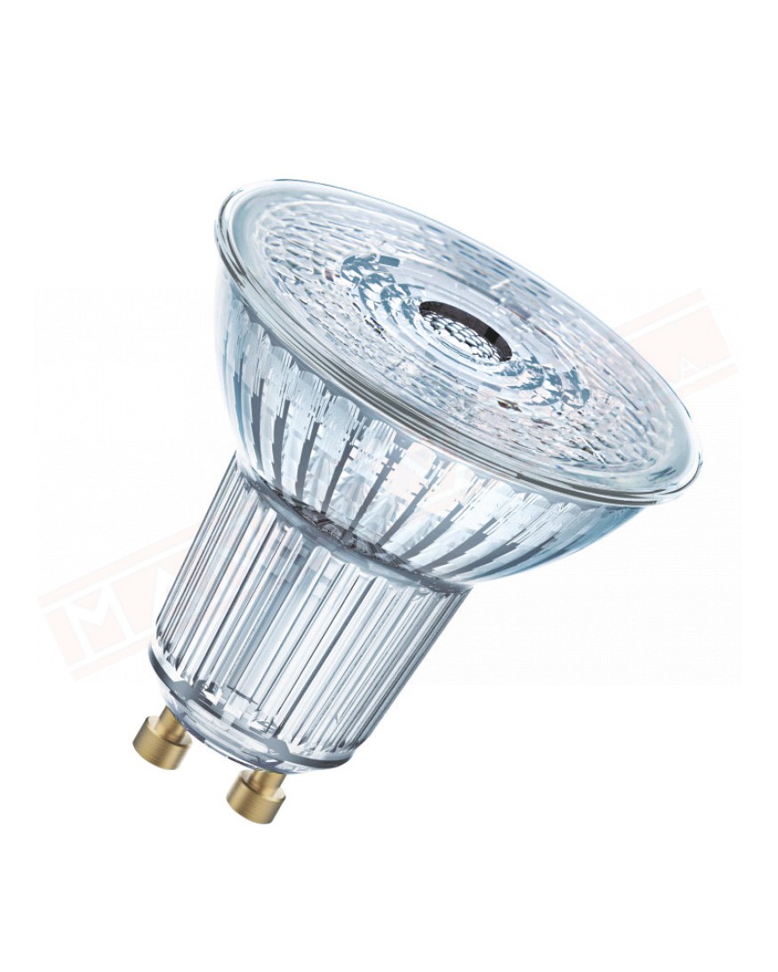 Ledvance lampadina led par 16 GU10 8W = 80 W dimmerabile 827 classe energetica A+ 575 lumen 2700 K 55X51 MM