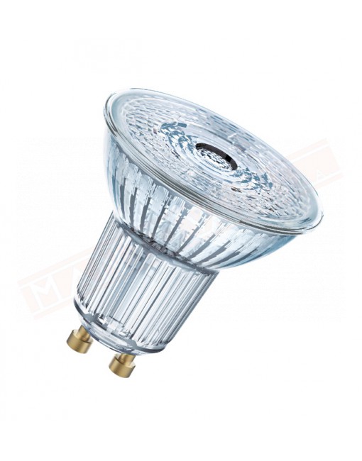 Ledvance lampadina led par 16 gu 10 8.3W = 80 W dimmerabile 930 classe energetica g 575 lumen 3000 K 52X50 MM 36 gradi