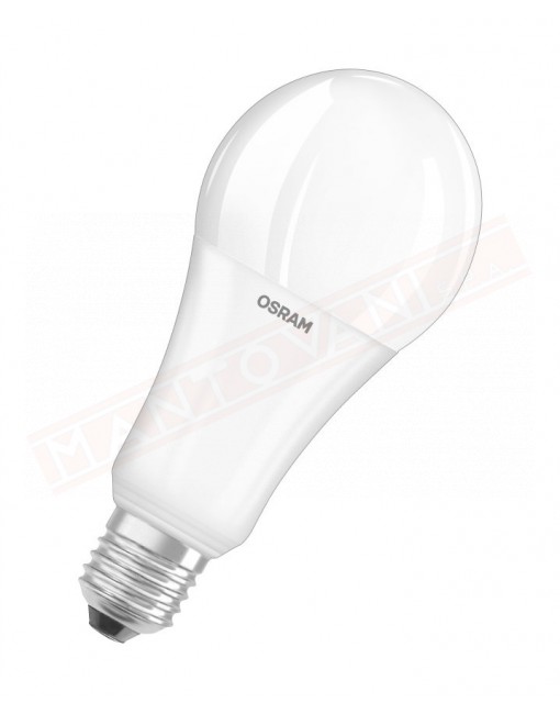 Ledvance lampadina led classic A opaca non dim E27 827 classe energetica A+ 19 W 2451 lumen 2700 K 60X120mm