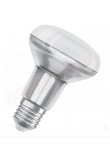 Ledvance lampadina led R80 E27 4.3w =60 w 60 gradi non dimm 830 classe energetica A+ 345 lumen 2700 K 115x80 MM
