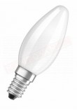 LEDVANCE LAMPADINA PARATHOM LED RETROFIT CLASSIC B SMERIGLIATA NO DIM E14 827 CLASSE ENERG A++ 2.5 W250 LUMEN 2700 K 35X97 fp