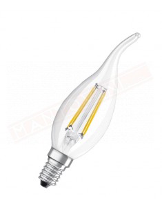 LEDVANCE LAMPADINA PARATHOM LED RETROFIT CLASSIC BA CHIARA NO DIM E14 827 CLASSE ENERG A++ 4 W 470 LUMEN 2700 K 35X121 MM 721