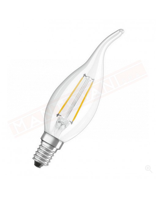 LEDVANCE LAMPADINA PARATHOM LED RETROFIT CLASSIC BA CHIARA NO DIM E14 827 CLASSE ENERG A++ 4 W 470 LUMEN 2700 K 35X121 MM