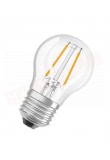 Ledvance lampadina LED classic p chiara NO DIM E27 827 Classe En. F 2.5 W 250 lumen 2700 K 77x45 mm