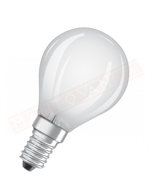 LEDVANCE LAMPADINA PARATHOM LED RETROFIT CLASSIC P CHIARA NO DIM E14 827 CLASSE ENERG A+ 2.5 W 250 LUMEN 2700 K 45X77 MM 21