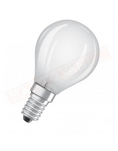 LEDVANCE LAMPADINA PARATHOM LED RETROFIT CLASSIC P SMERIGLIATA NO DIM E14 827 CLASSE ENERG A++ 4 W 470 LUMEN 2700 K 45X78 MM