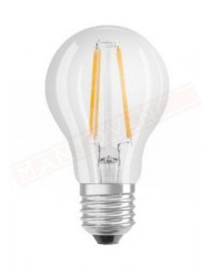 Ledvance lampadina filamento led e27 7w =60 w osram 111x60mm classe energetica E