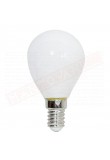 Life lampadina led E14 sferetta bianca 4.5 w =40 w non dimmerabile classe energetica f 470 lumen 45x80mm 4000k