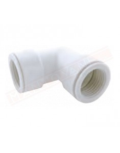 Curva 90 gradi diametro 25 mm pet tubo pvc scarico condensa bianco