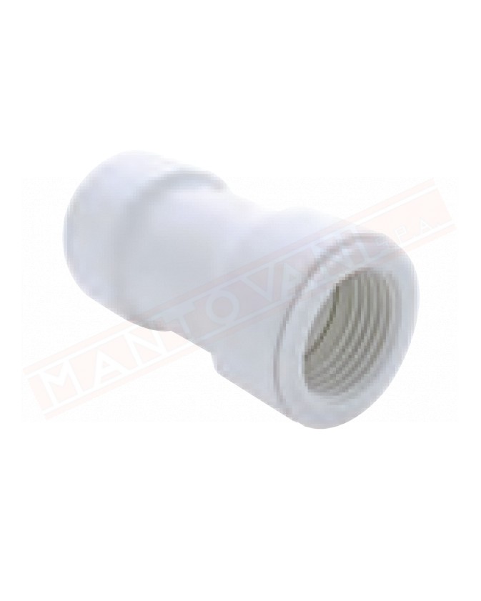 Manicotto diametro 25 mm pet tubo pvc scarico condensa bianco