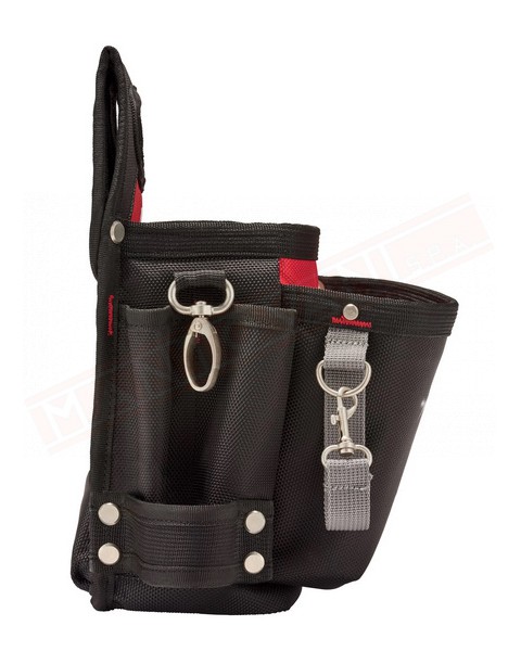 Milwaukee borsa portautensili aperta da agganciare a cintura o portare con pratica maniglia ideale per elettricisti