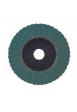Milwaukee disco lamellare grana 80 diametro 125 alesaggio 22.2 platorello in fibra naturale