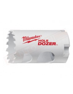 Milwaukee sega a tazza 32 mm per metallo legno cartongesso pvc attenzione rispettare velocita' e pressione indicate in scheda