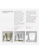Icone Canaletto 30 s sospensione 30 luci verniciata peltro vetri fume' a led 135w 10500lm 3000k diam 150 cm