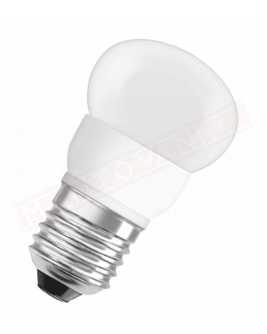 OSRAM LAMPADINA LED E27 SMERIGLIATA 4W = 25 W 827 220V LUCE CALDA CLASSE ENERGETICA A+fp