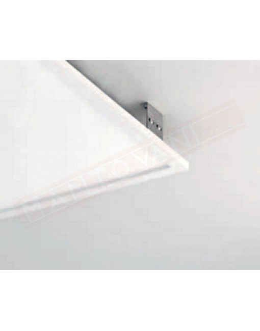 Staffe per fissaggio a soffitto a vista per Pannello led 30x30 60x30 60x60