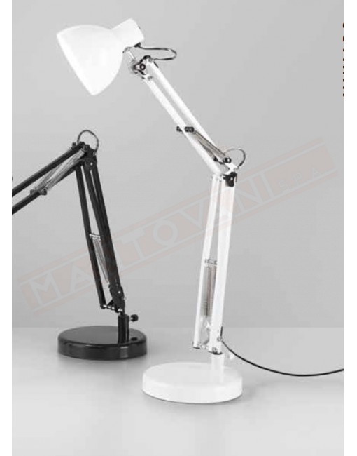 Miniarc lampada da scrivania bianca led 5w 320lm 4000k