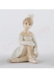 Ballerina principessa in porcellana 5x h 6 ideale per essere posizionata su base con carillon 4035