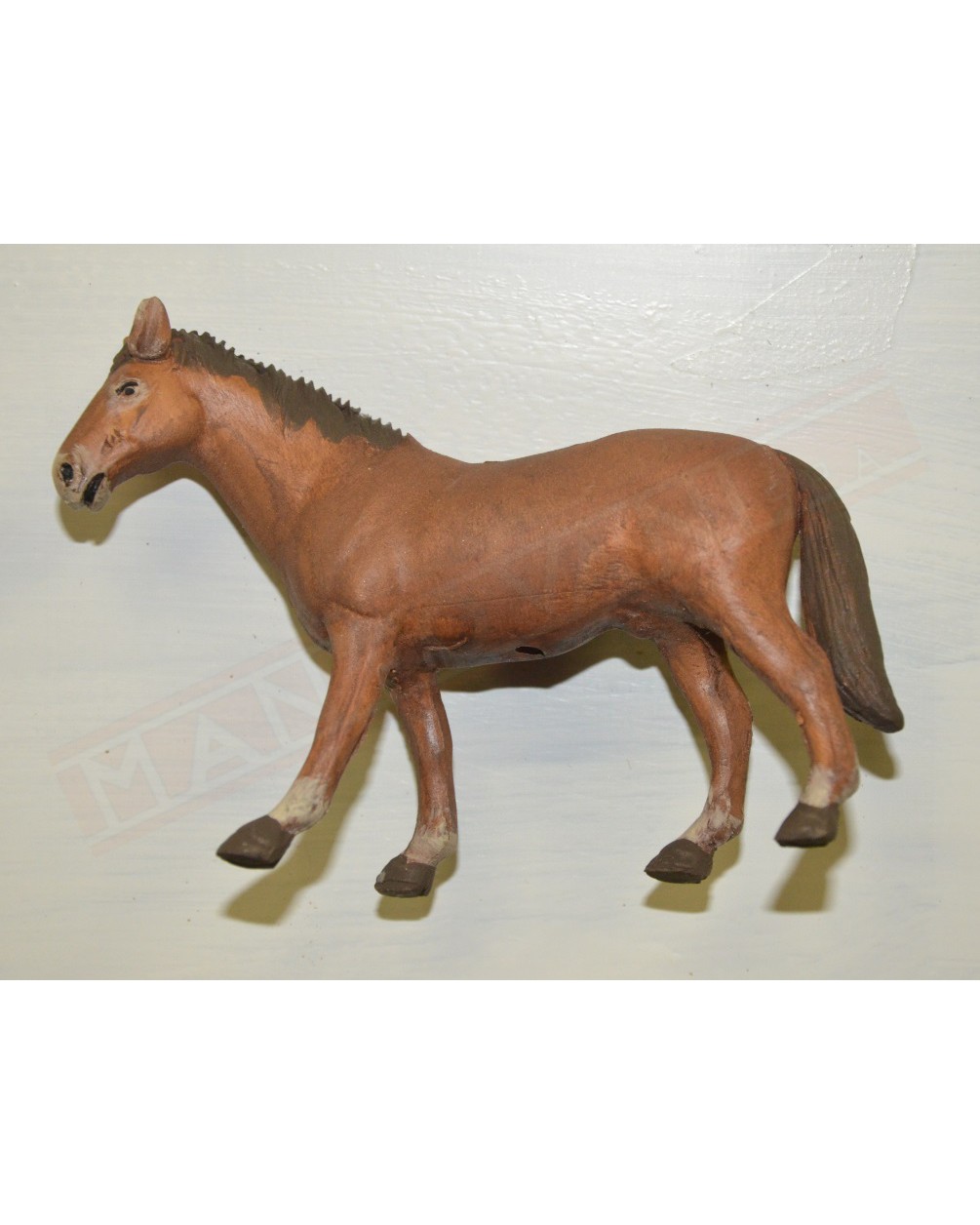 Melù Cavallo statuina per presepe adatta per cm 12