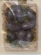 Melu' cassetta di melanzane per presepe con statuine da cm 8 - 10 - 12