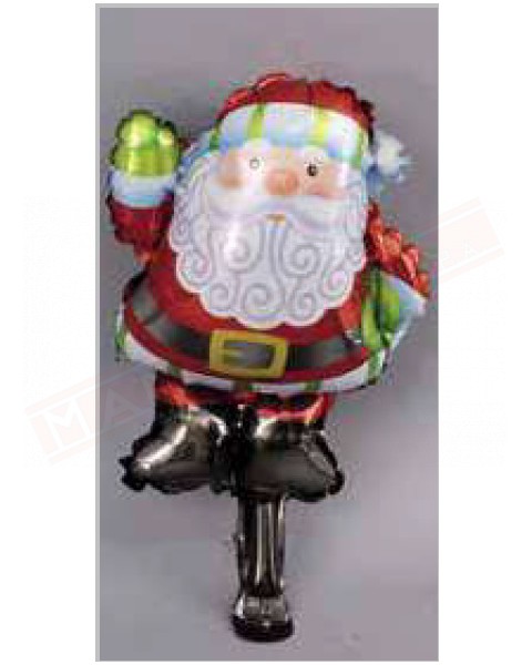 Palloncino gonfiabile di Babbo Natale con manico