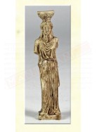 Colonna dea greca tipo marmo 3x3x14 accessorio per presepio